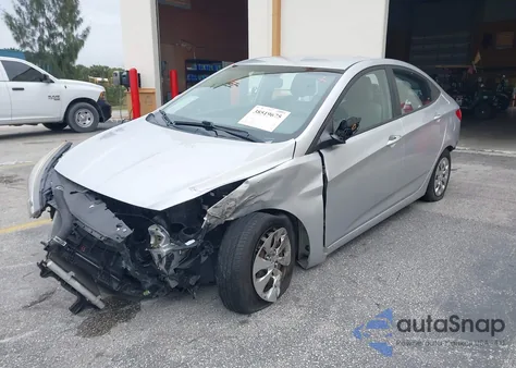 2017 Hyundai Accent Se z USA, uszkodzony, nr VIN KMHCT4AE6HU215615